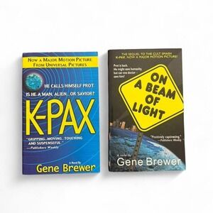 Gene Brewer On a Beam of Light & Kpax. St. Martin's Paperbacks